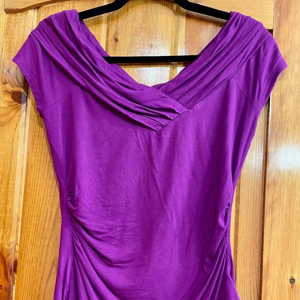 Purple Off-the-Shoulder Top (XS)